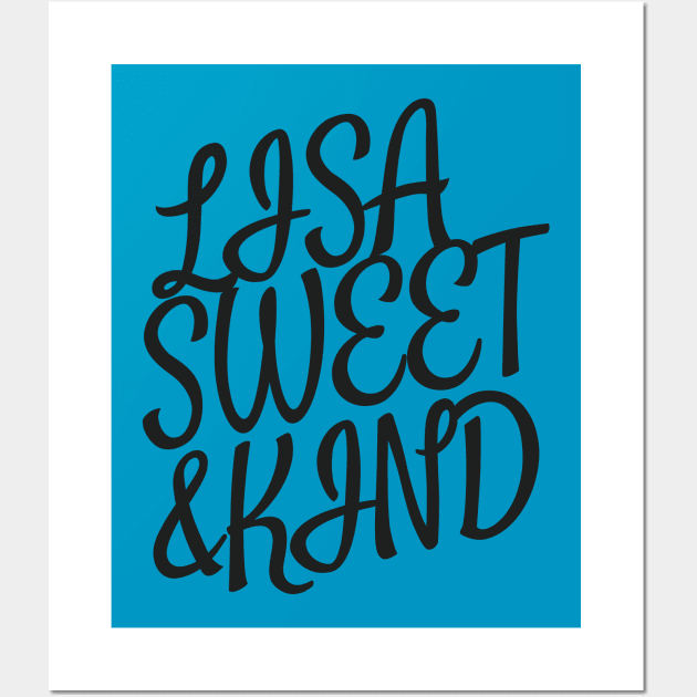 Lisa Sweet And Kind Wall Art by jerranne